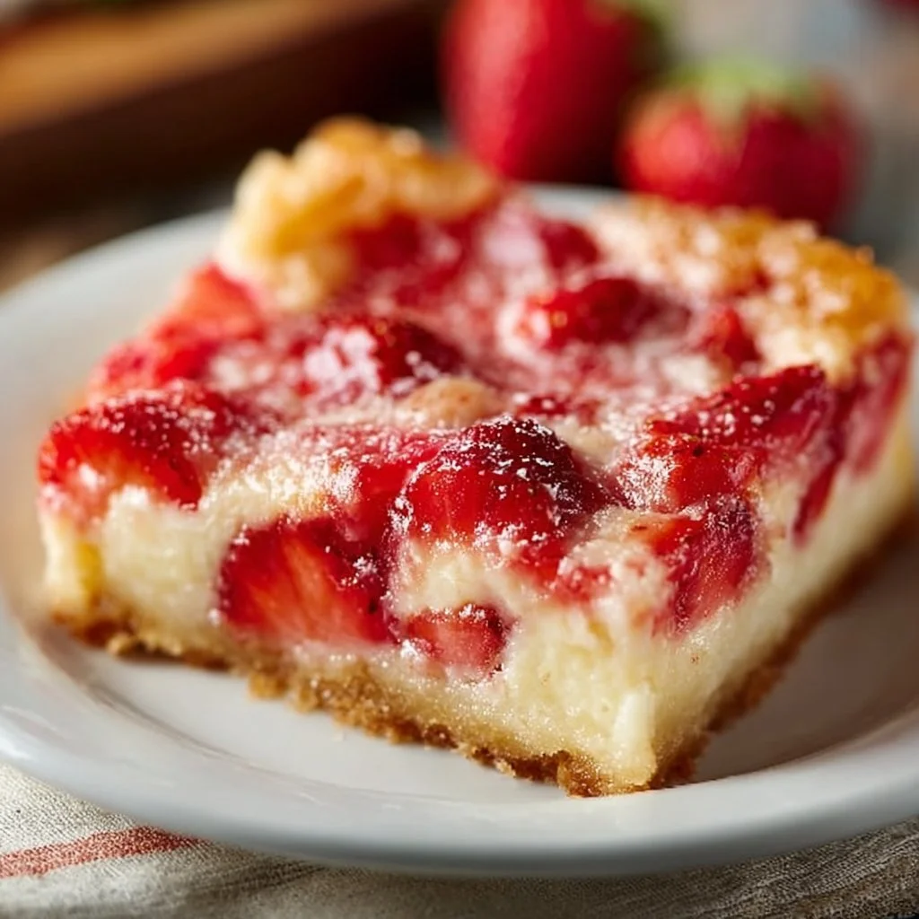 Strawberry Rhubarb Custard Dessert: A Must-Try Delight!