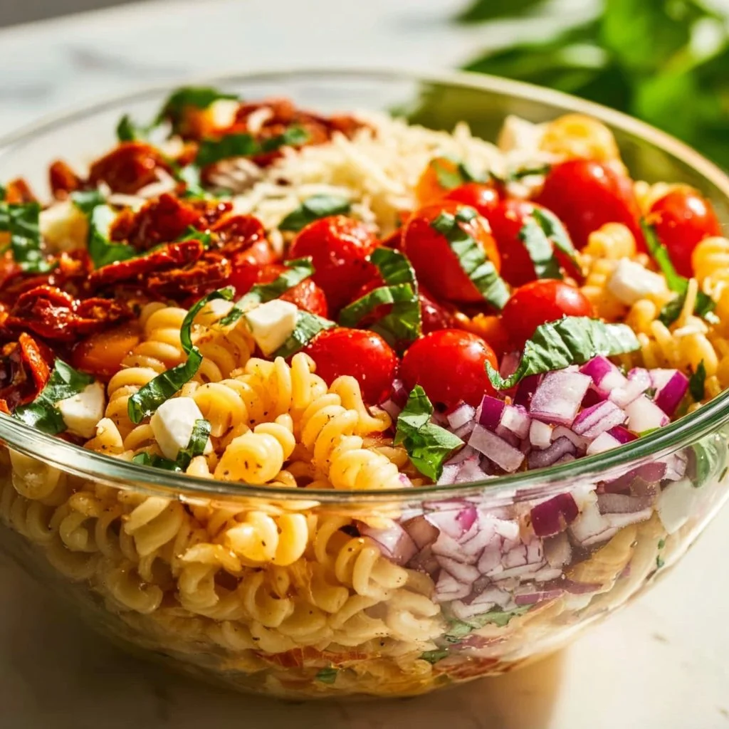 Sun Dried Tomato Pasta Salad