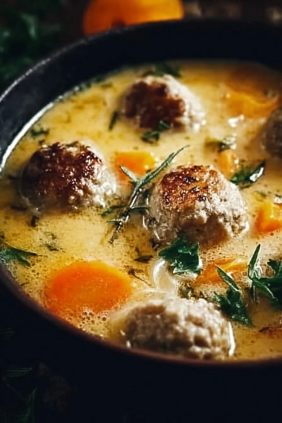 Swedish Meatball Soup