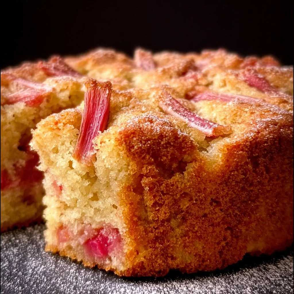 Tasty Rhubarb Cake