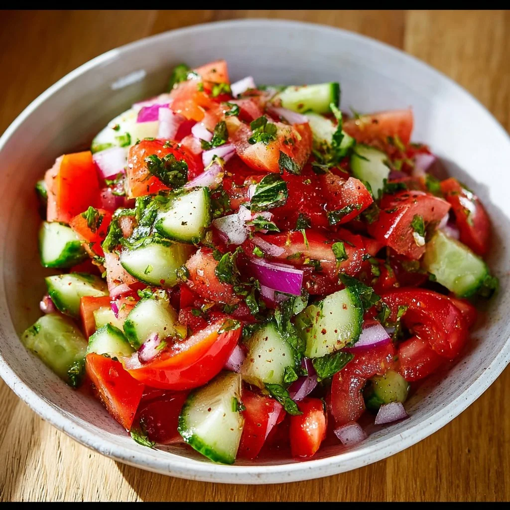 Tomato Cucumber Salad