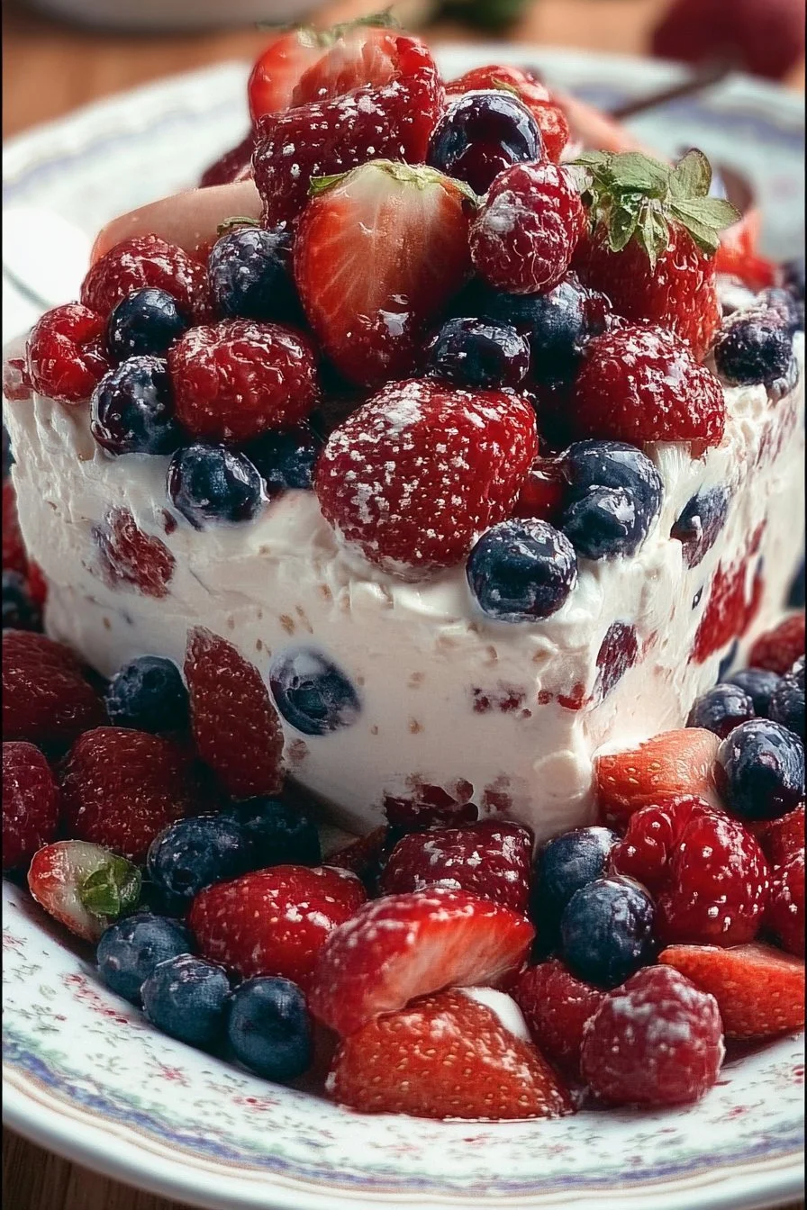 Cheesecake Summer Berry Salad