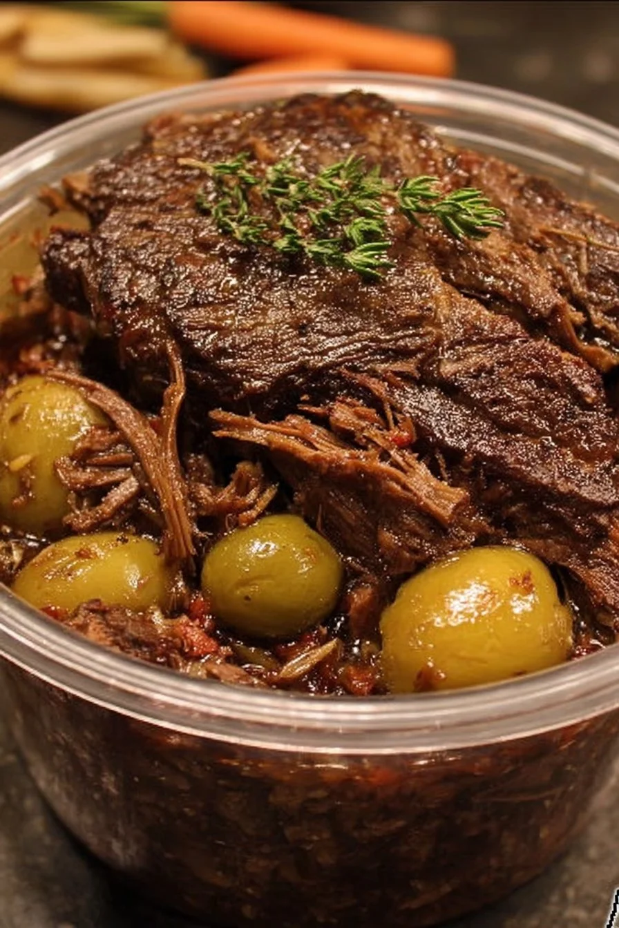 Crock Pot Mississippi Pot Roast
