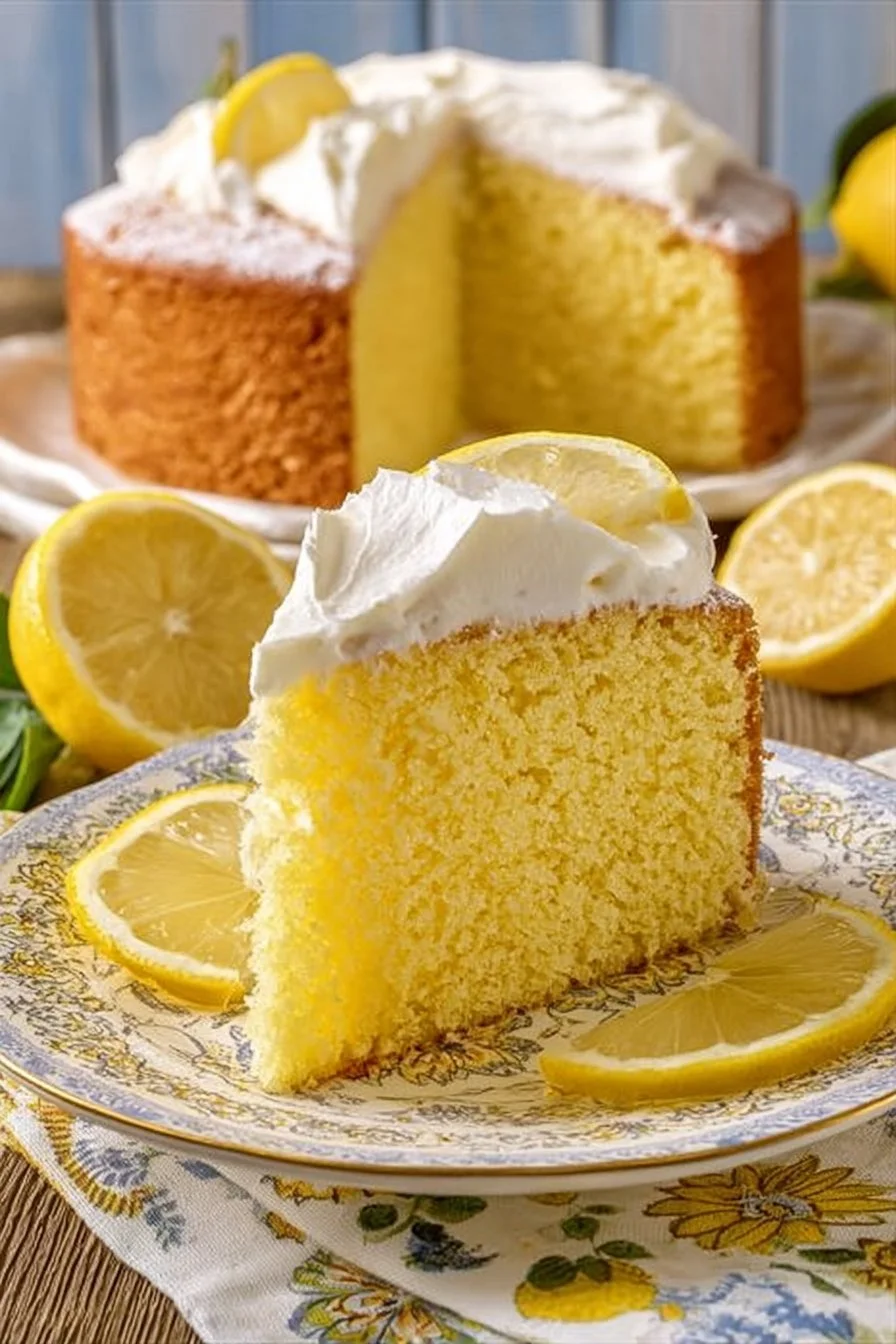 Incredible Italian Lemon Ricotta Cake
