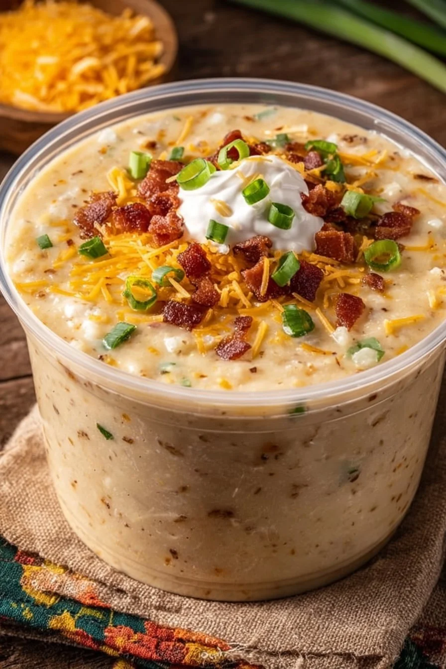 Loaded Hashbrown Potato Soup