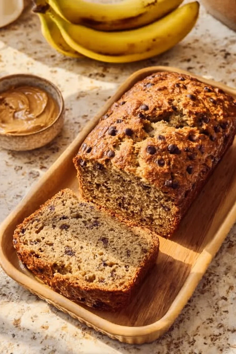Peanut Butter Banana Bread
