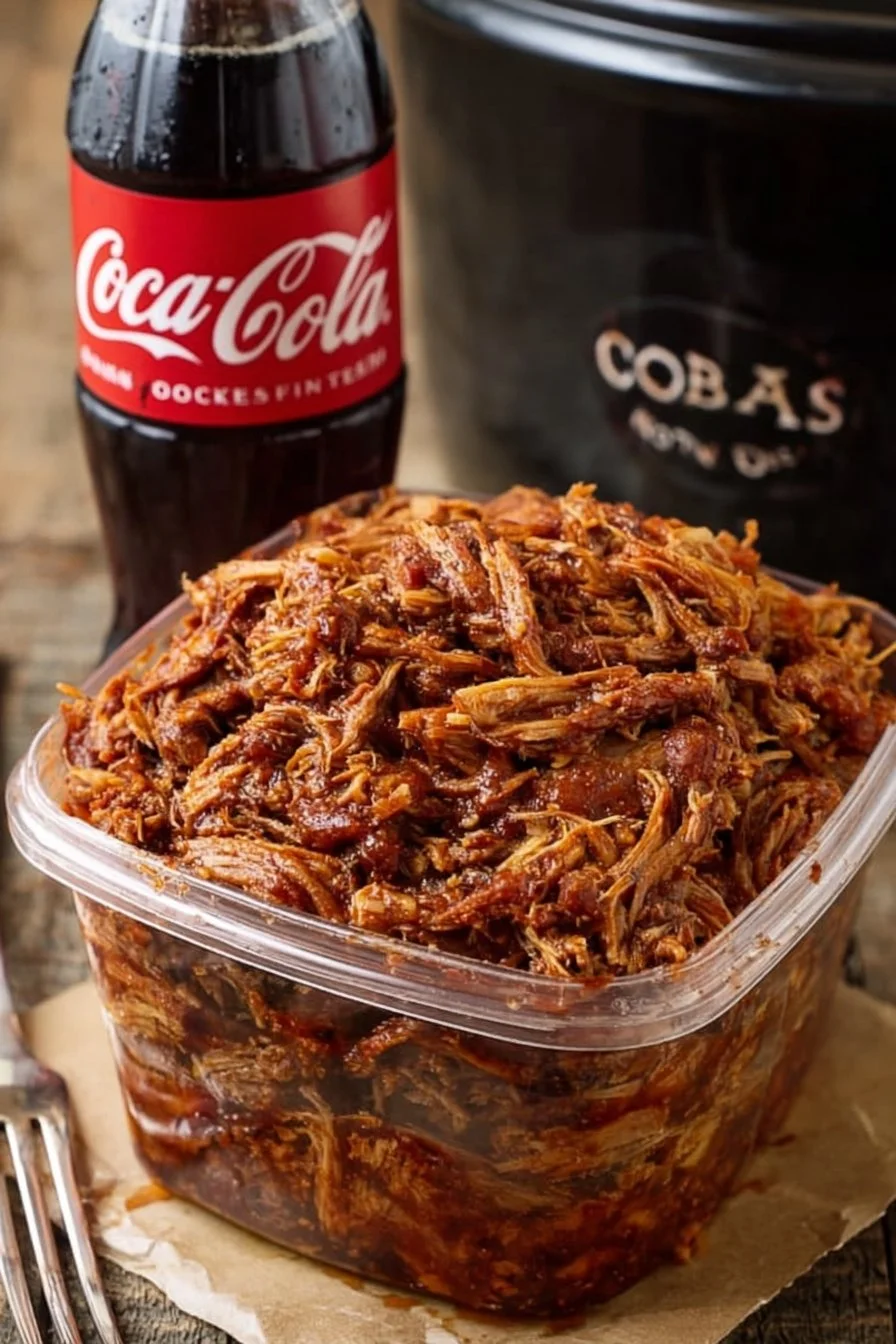 Slow Cooker Coca Cola Pulled Pork
