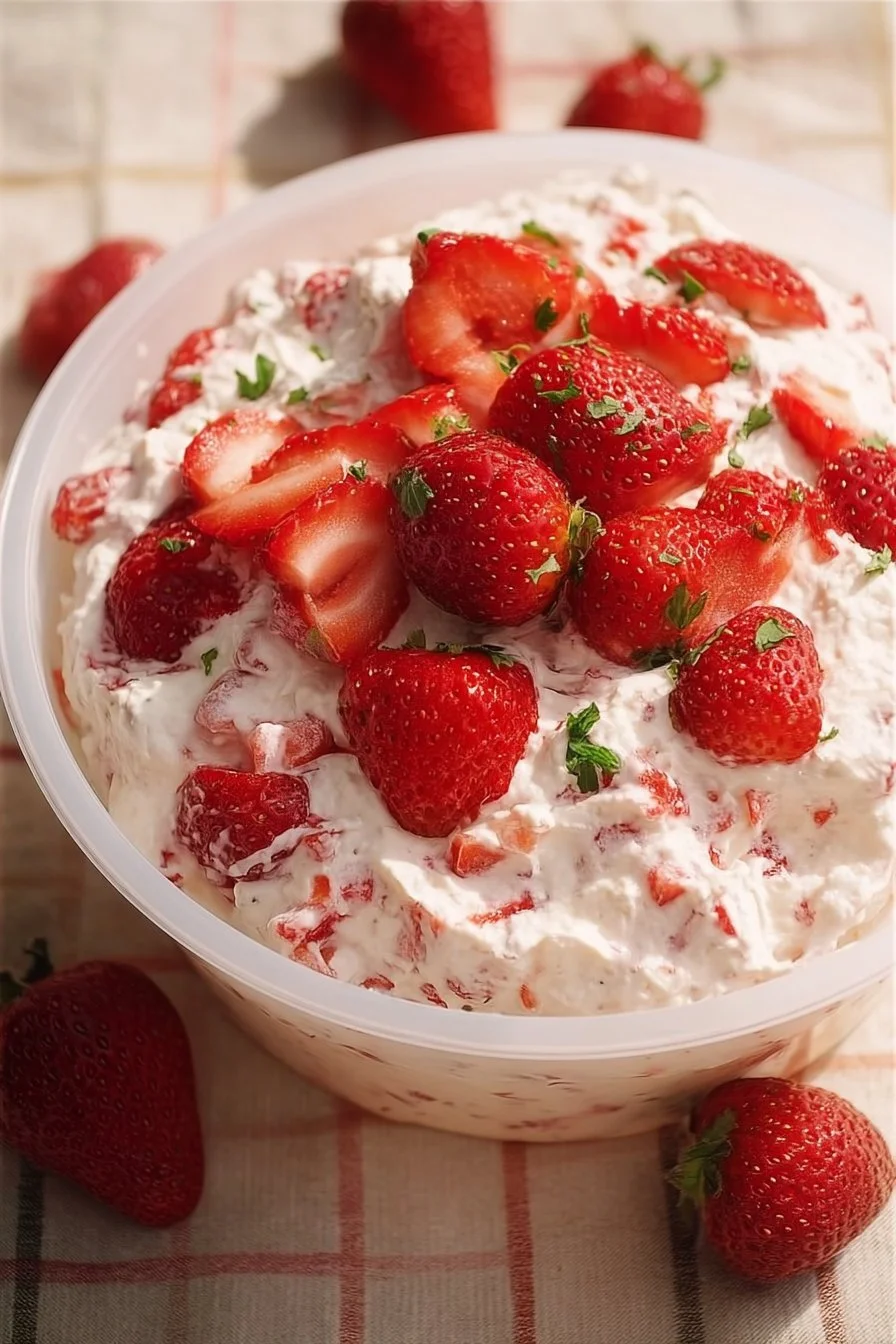 Strawberry Cheesecake Salad